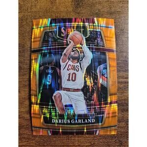 Darius Garland 2021-22 Panini Select #13 - Concourse Orange Prizm - Fresh Pull